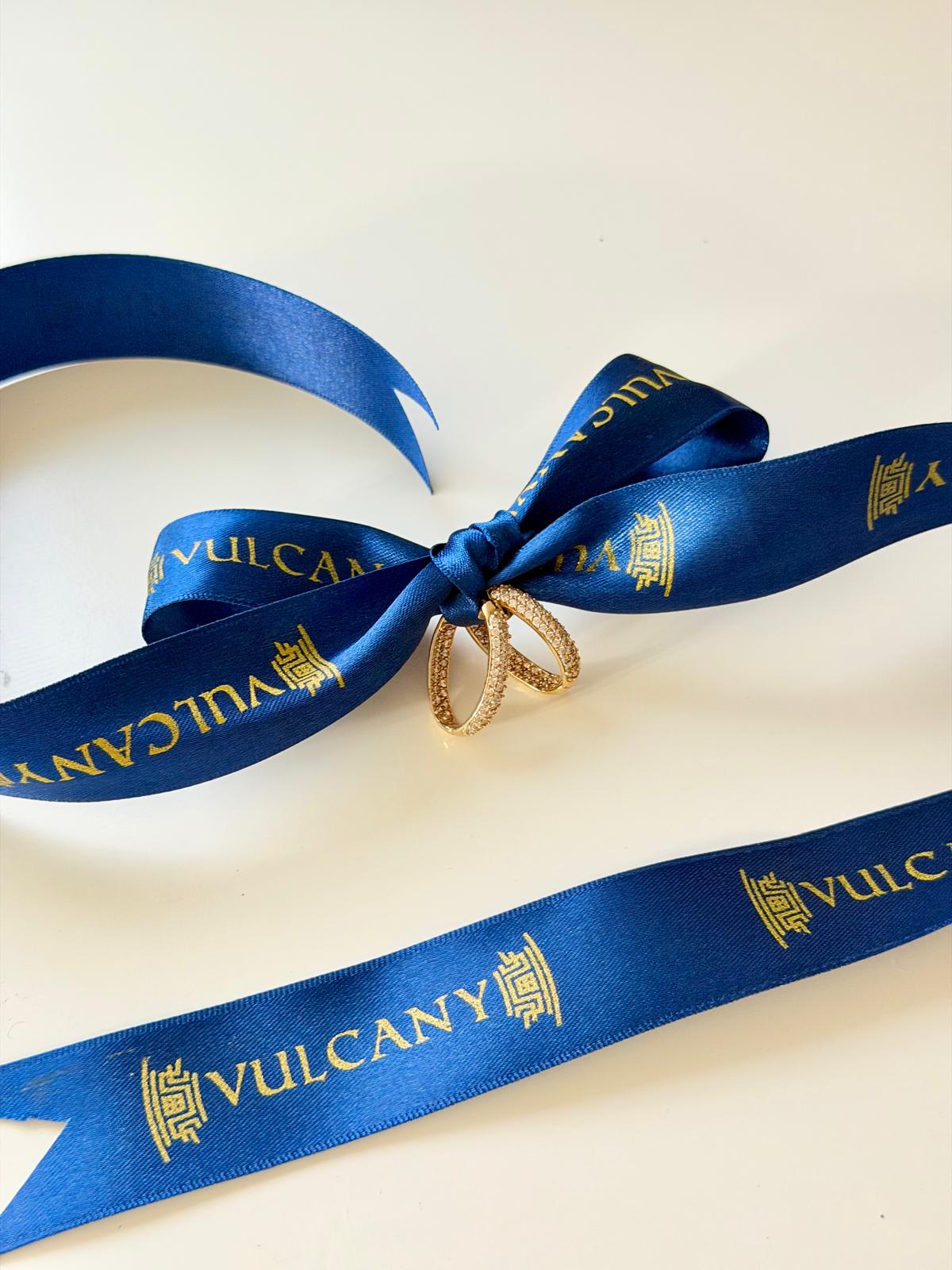 Oval Pavé Hoop Earrings | 18K Gold Swiss Zirconia