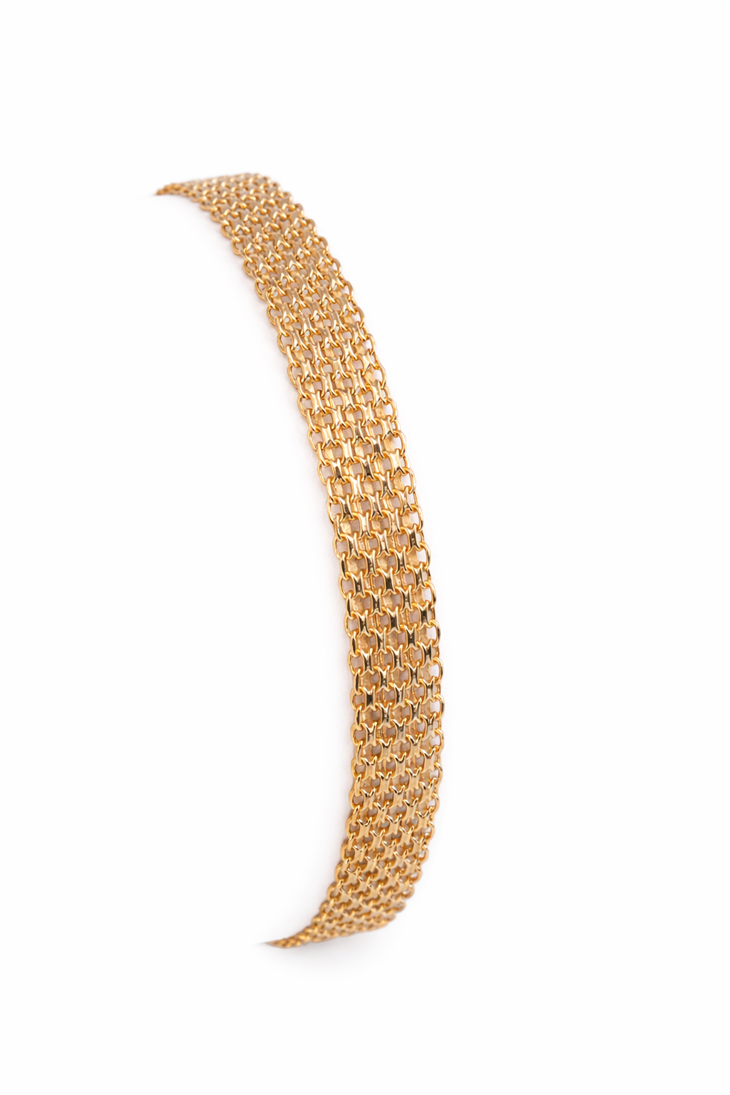 Pulsera Bismarck 6mm – 8” Oro Italiano 18K